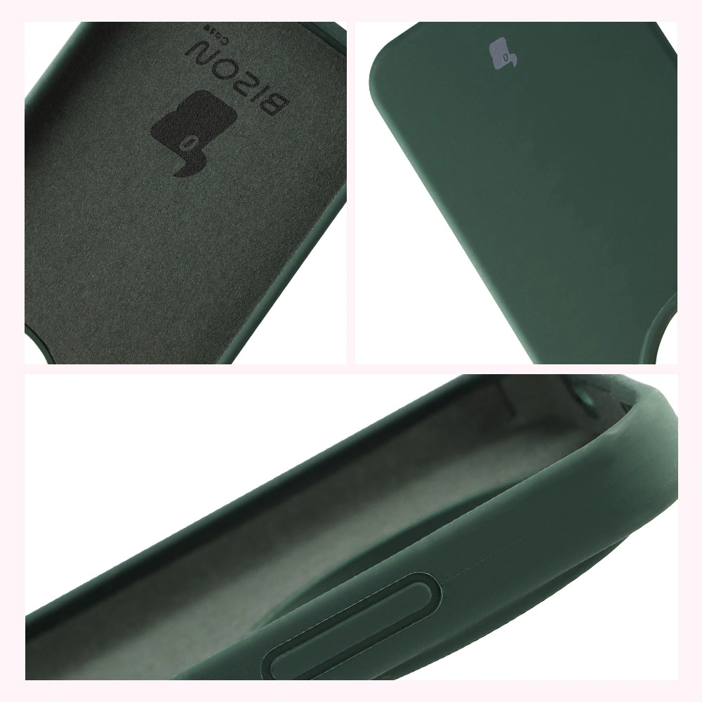 Construction of the Bison Soft Case: integrated covers, raised edges, and microfiber lining for Realme GT 8 Pro