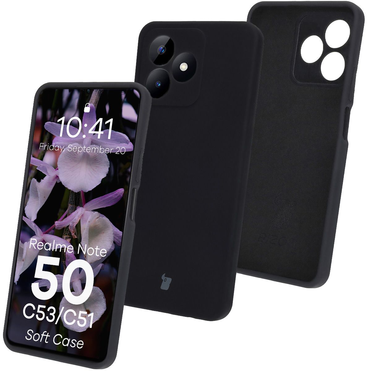 Bizon Soft Case silicone case for Realme Note 50 / Realme C53 / Realme C51