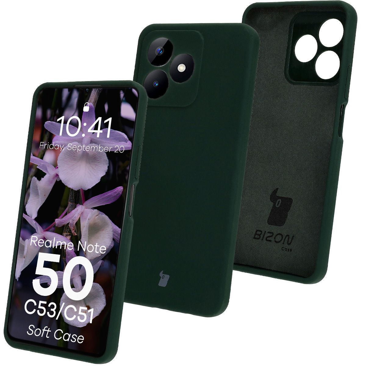 Bizon Soft Case silicone case for Realme Note 50 / Realme C53 / Realme C51