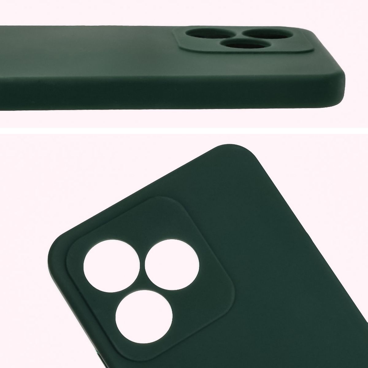 Close-up of lens cutouts in Bizon Soft Case