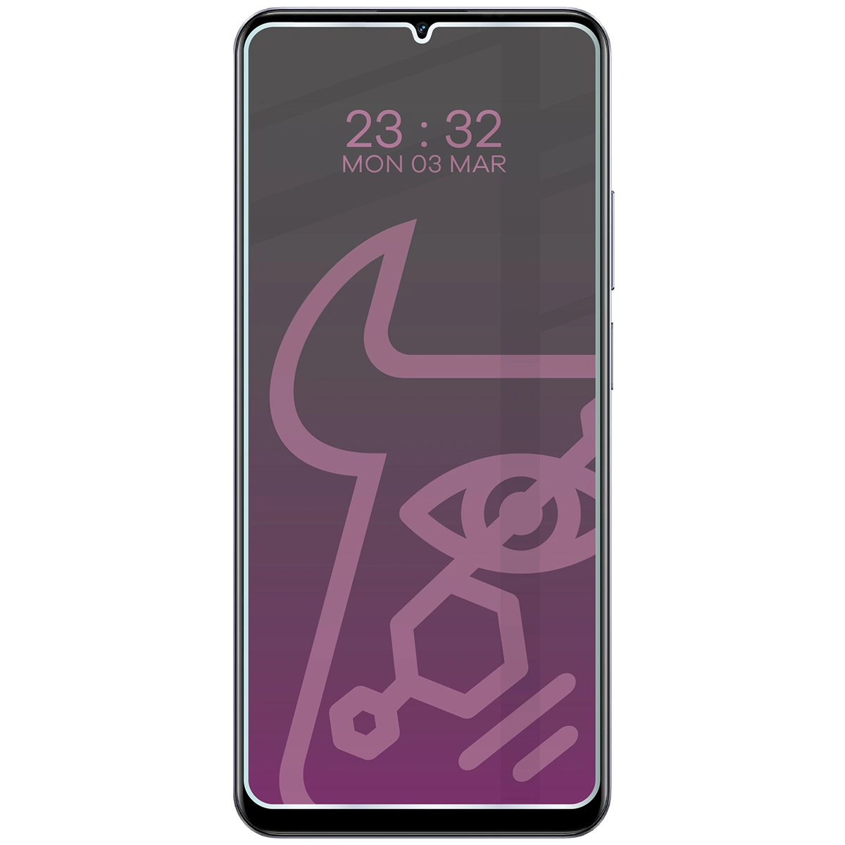 Idealne dopasowanie Bizon Smart Glass do Realme Note 60