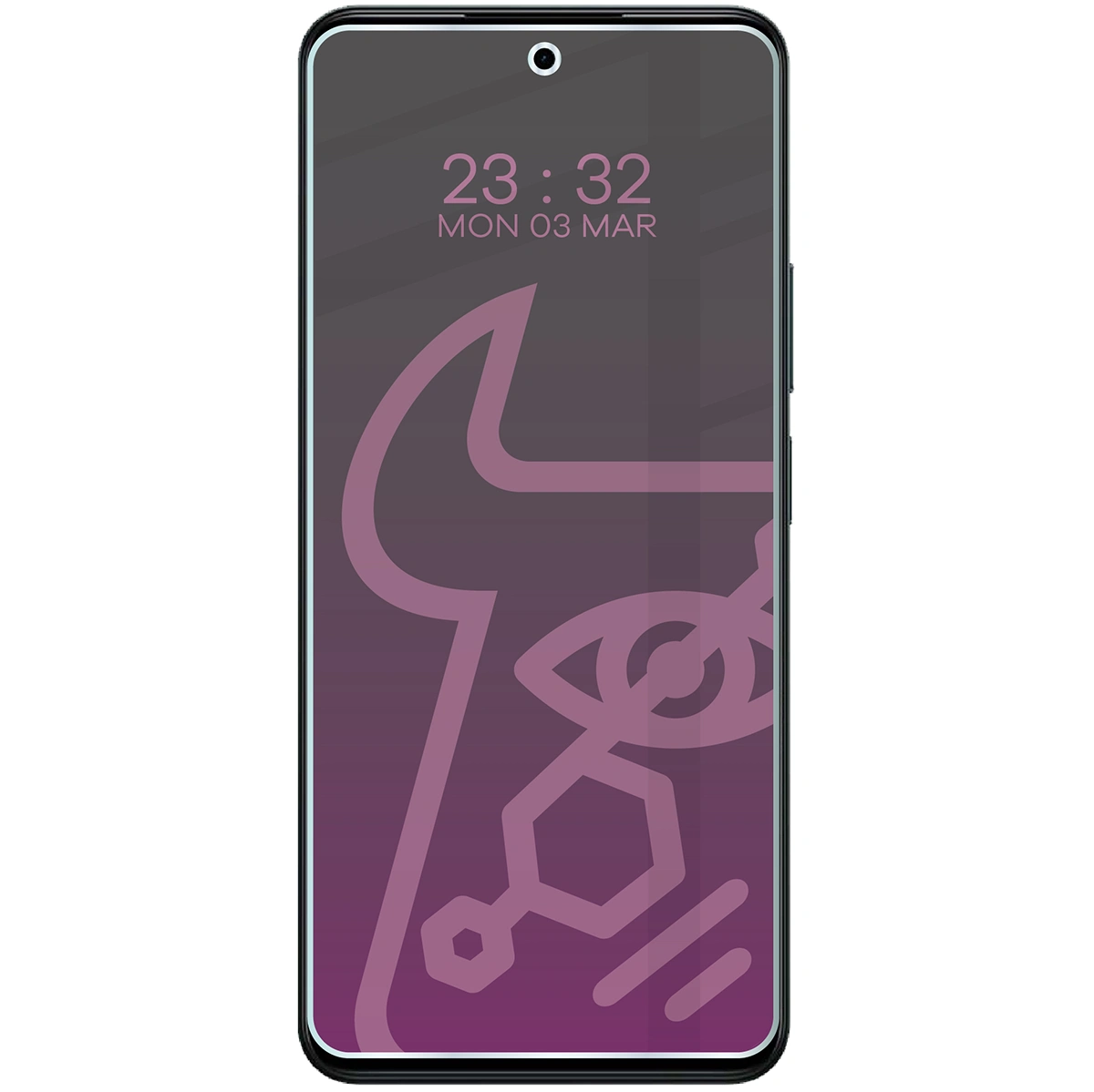 Idealne dopasowanie Bizon Smart Glass do Realme P3 Lite