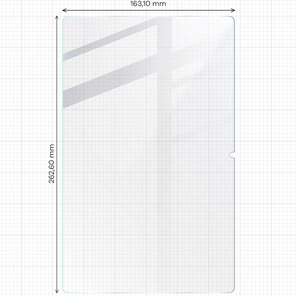 Wymiary folii Bizon Film Tab Papirus