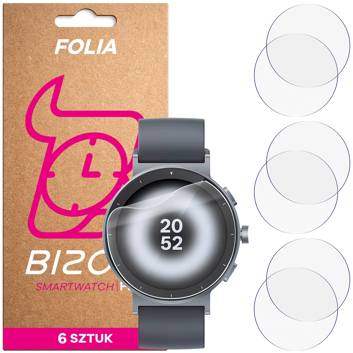 Bison Watch Film HydroFlex hydrogel film for Realme Watch S5