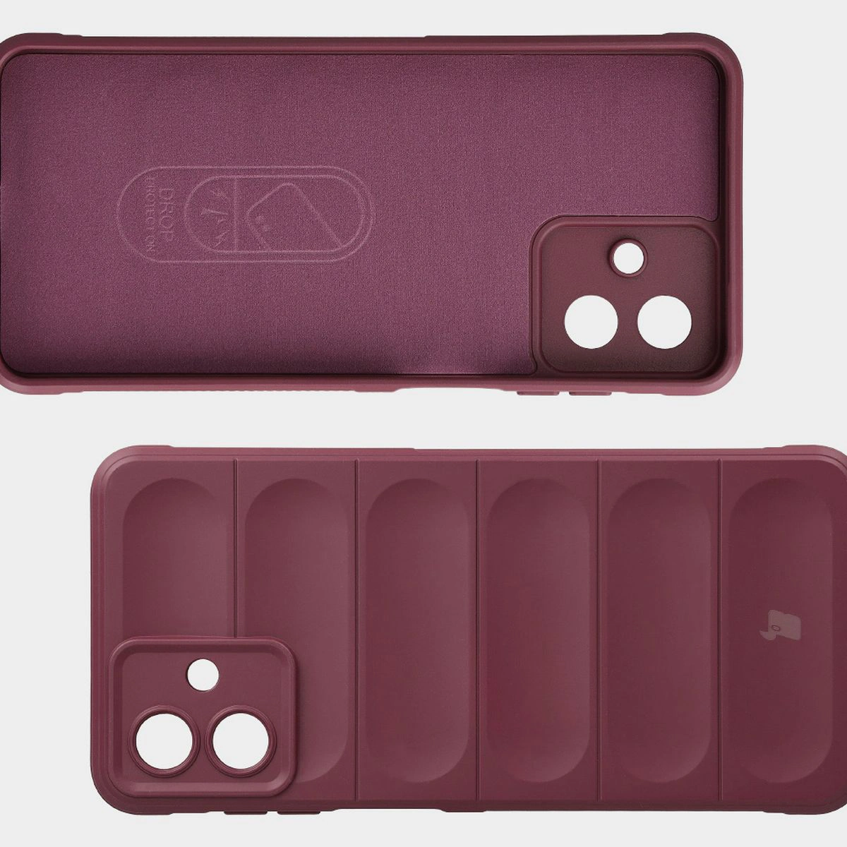 Microfiber lining, grooves on the back, and reinforced corners in the Bison Case Tur for Samsung Galaxy A07 4G