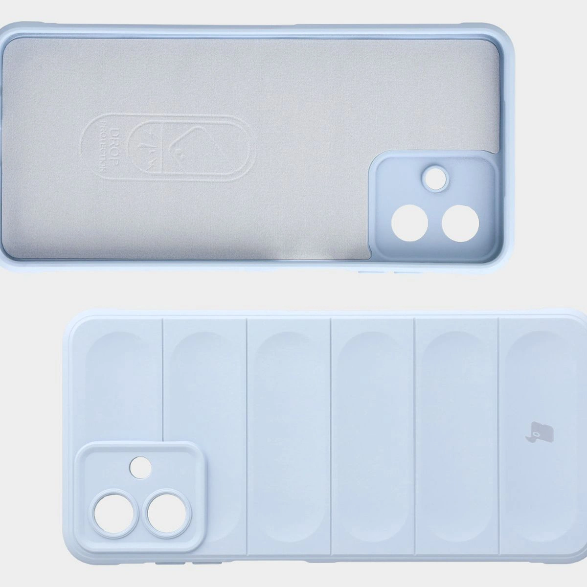 Microfiber lining, grooves on the back, and reinforced corners in the Bison Case Tur for Samsung Galaxy A07 4G