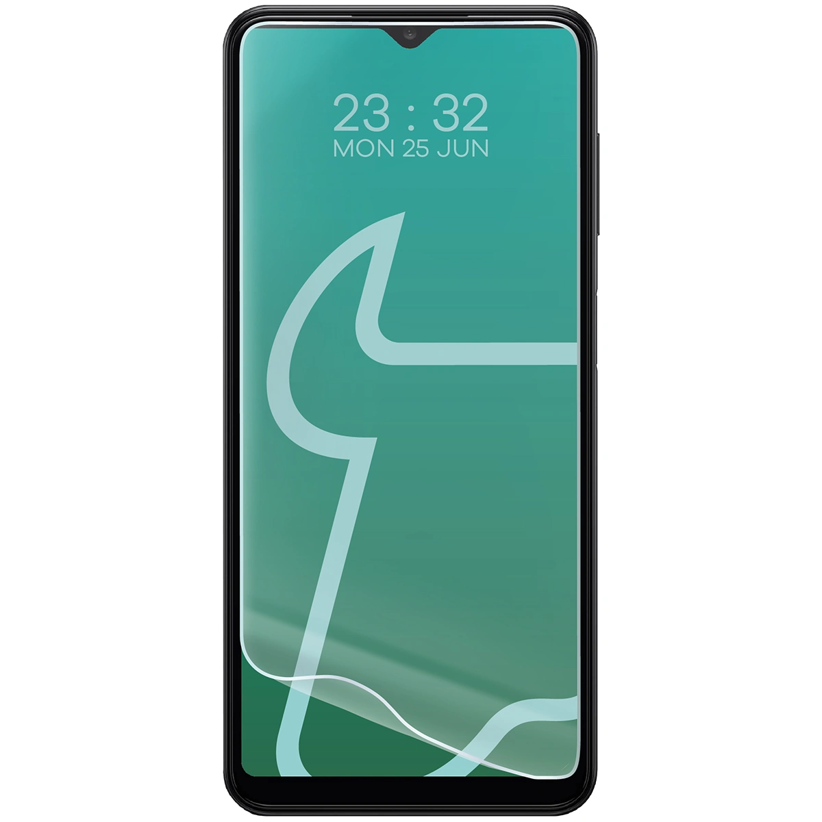 Folia hydrożelowa do Samsung Galaxy A13 5G obok telefonu