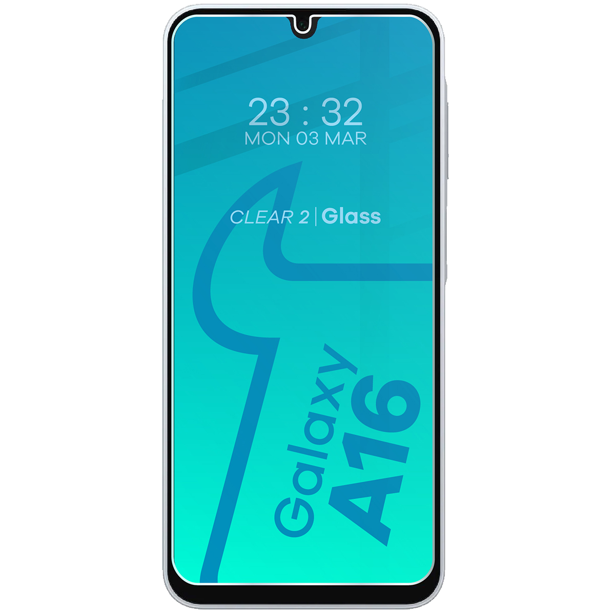 Crystal clear Bizon Glass Clear 2 screen protector