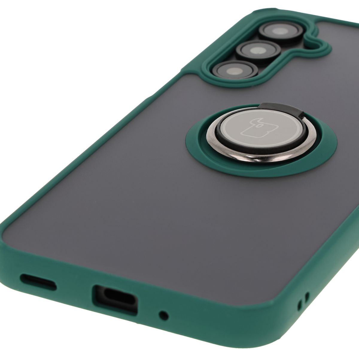 Decupaje precise, capace integrate și decupaj pentru șnur în husă Bizon Case Hybrid Ring