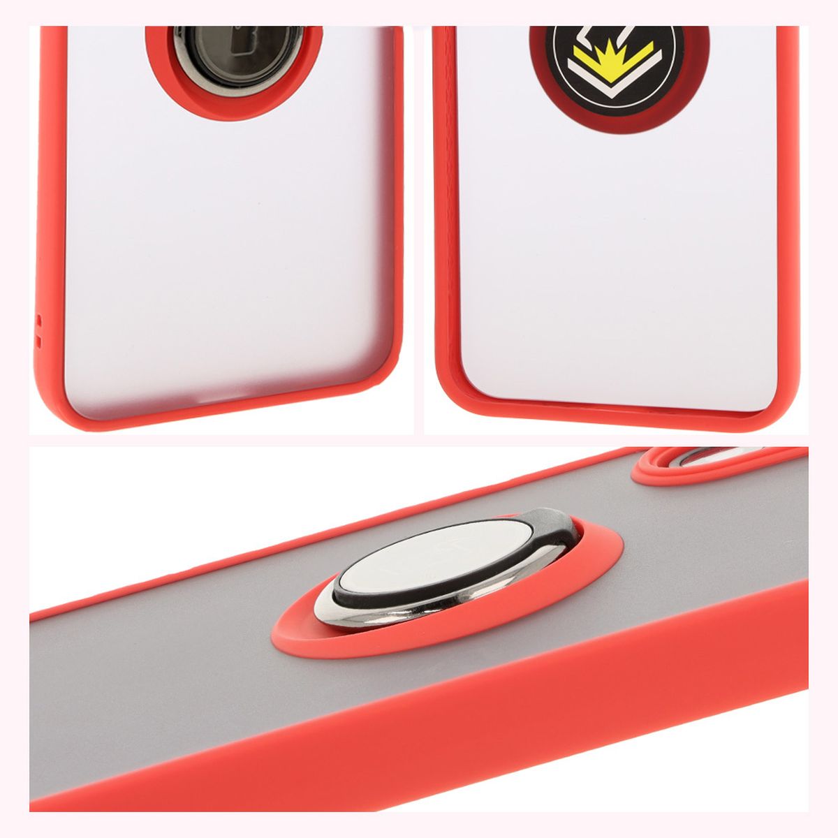 Caracteristici Bizon Case Hybrid Ring: ramă antiaderentă și design mat