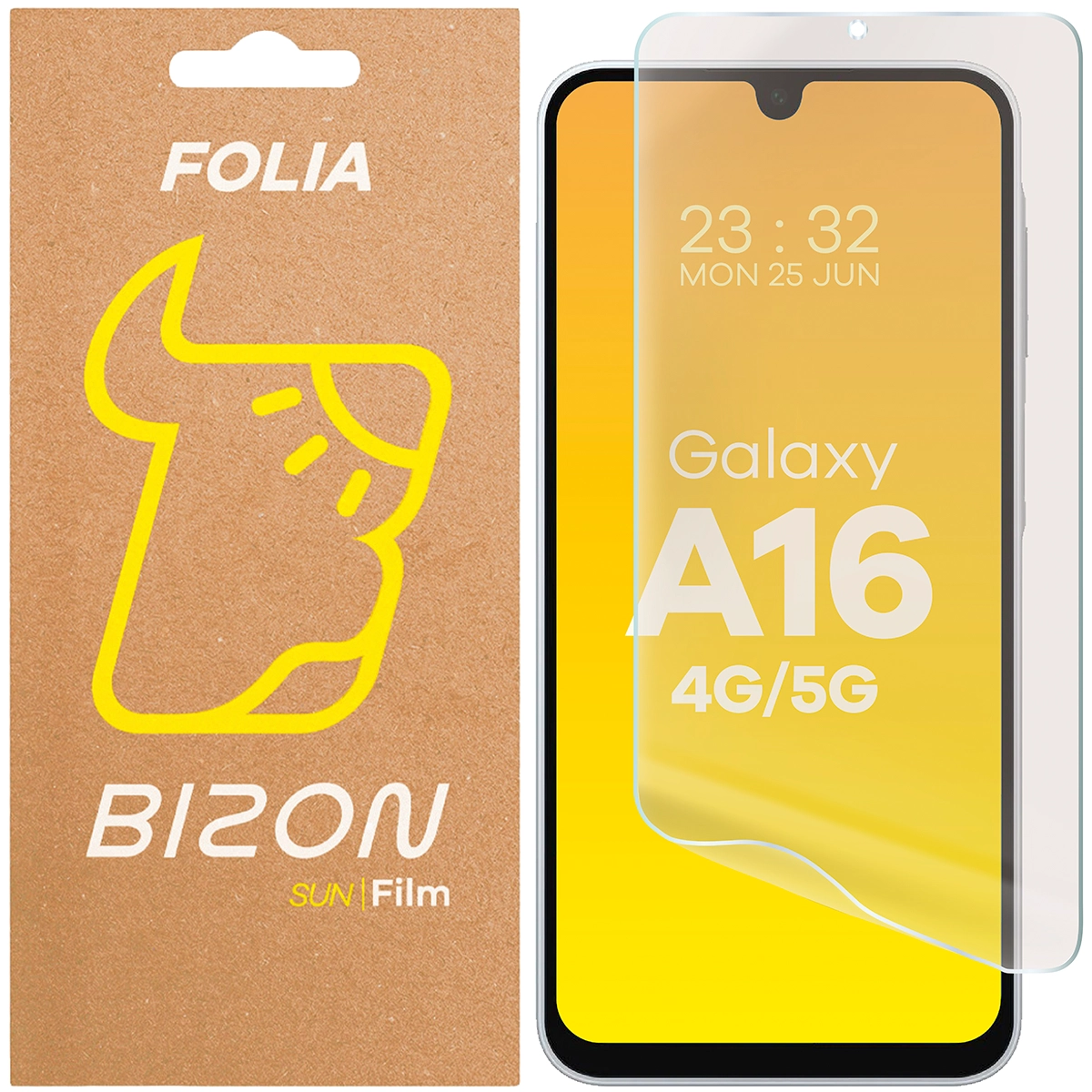 Folia matowa na ekran Bizon Glass Film Sun do Samsung Galaxy A16 4G/5G, 1 sztuka