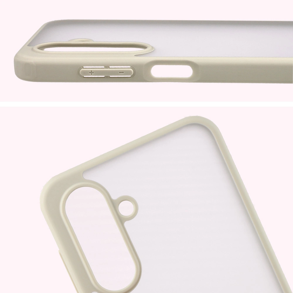 Full cutout and raised edges for the camera in the Bison Case Angelo for Samsung Galaxy A17 5G
