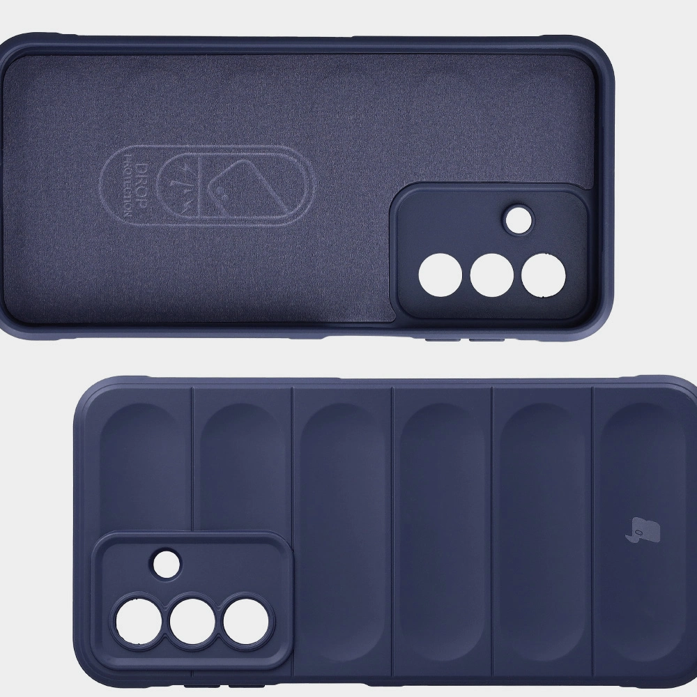 Căptușeală din microfibră, decupaje pe spate și colțuri întărite în etui Bizon Case Tur pentru Samsung Galaxy A17 5G