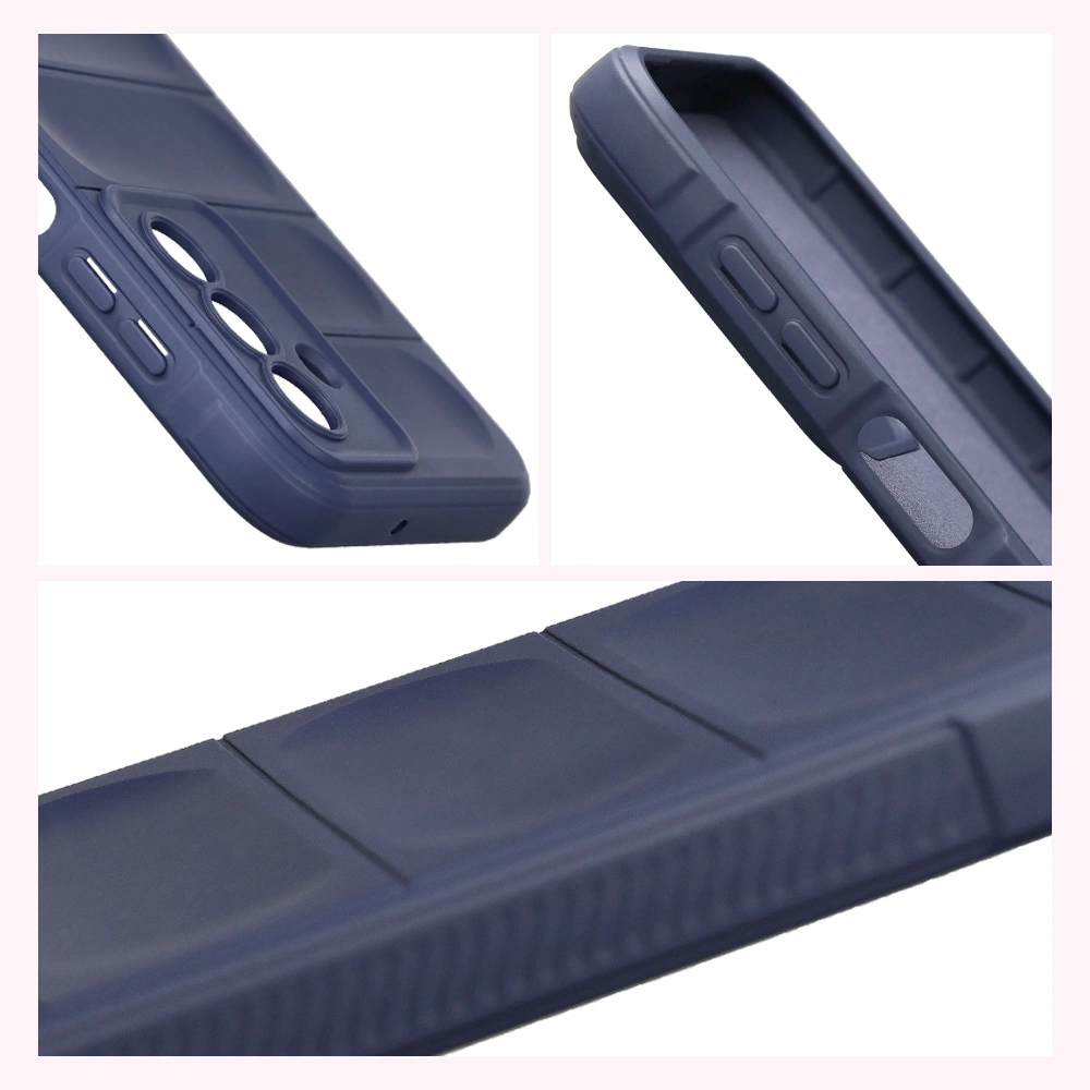 Laturi texturate și margini ridicate pentru ecran și cameră în etui Bizon Case Tur pentru Samsung Galaxy A17 5G