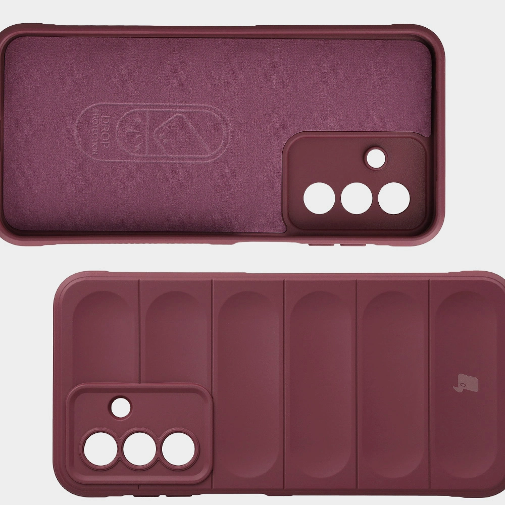 Îmbrăcăminte din microfibră, decupaje pe spate și colțuri întărite în etui Bizon Case Tur pentru Samsung Galaxy A17 5G