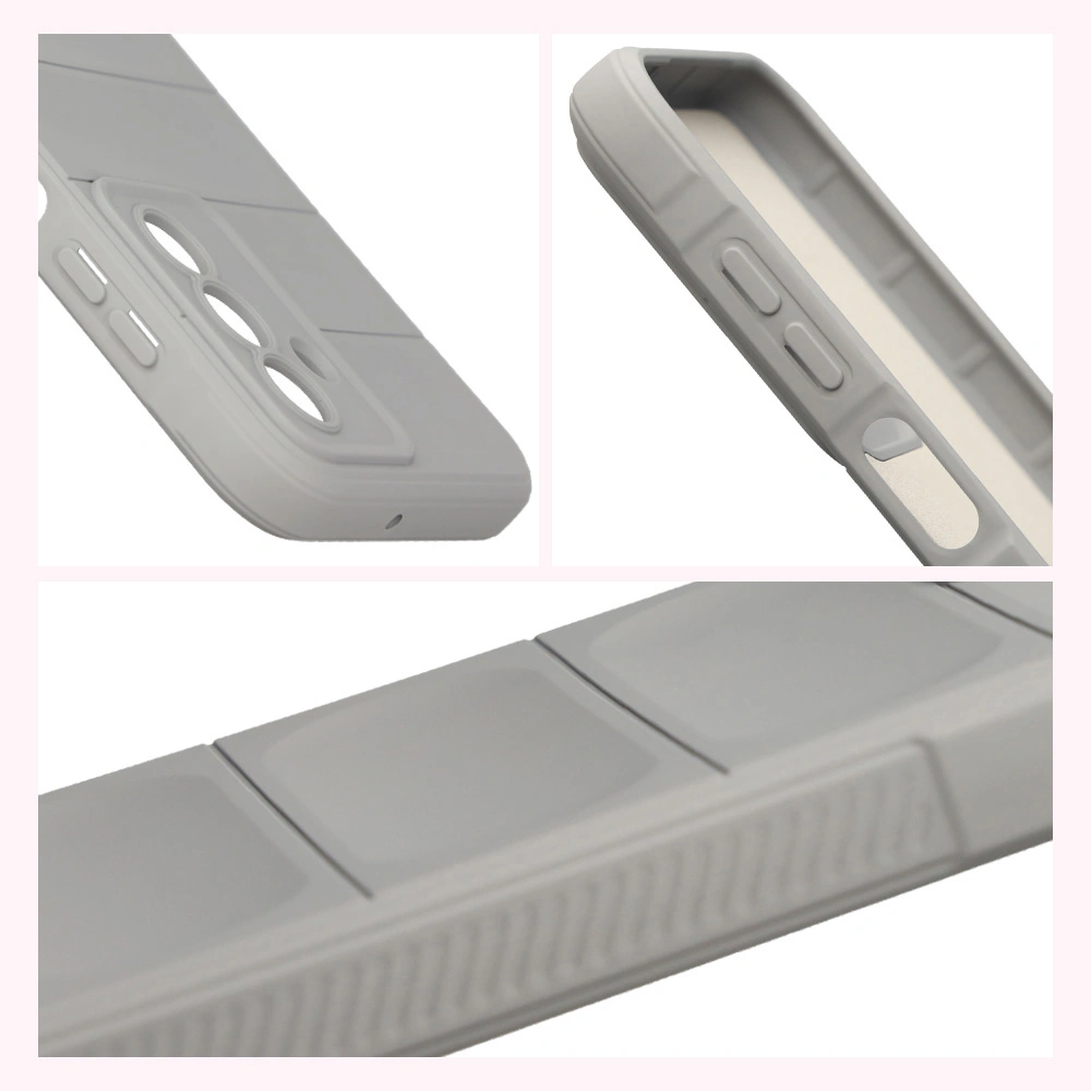 Laturi texturate și margini ridicate pentru ecran și cameră în etui Bizon Case Tur pentru Samsung Galaxy A17 5G