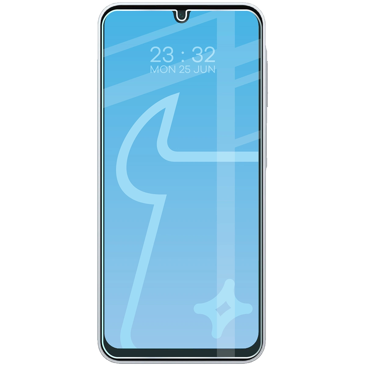 Telefon z nałożonym szkłem Bizon Glass Clear Duo do Samsung Galaxy A16 4G/5G / Samsung Galaxy A17 5G / Samsung Galaxy A26 5G