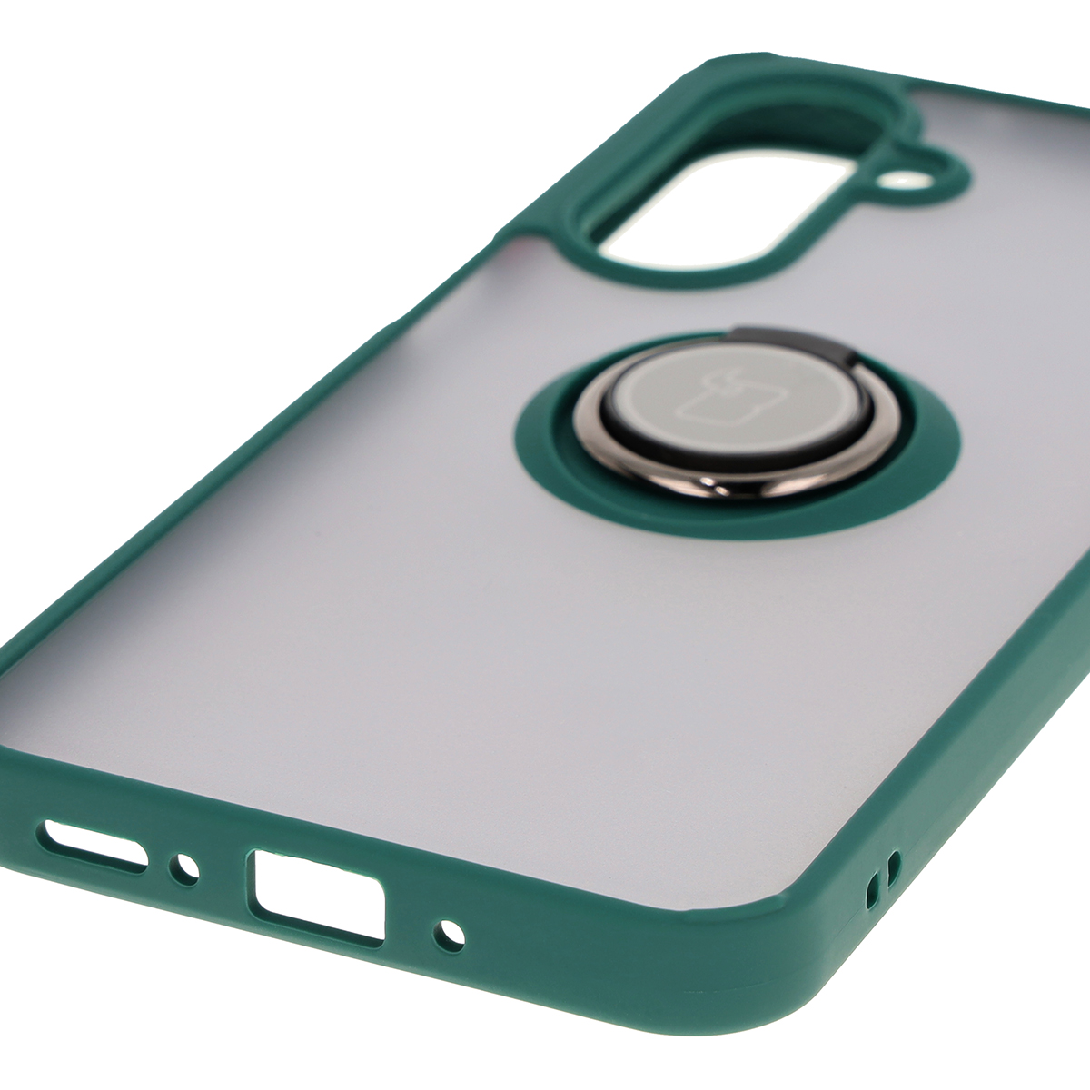 Decupaje precise, capace integrate și decupaj pentru cordon în husa Bizon Case Hybrid Ring