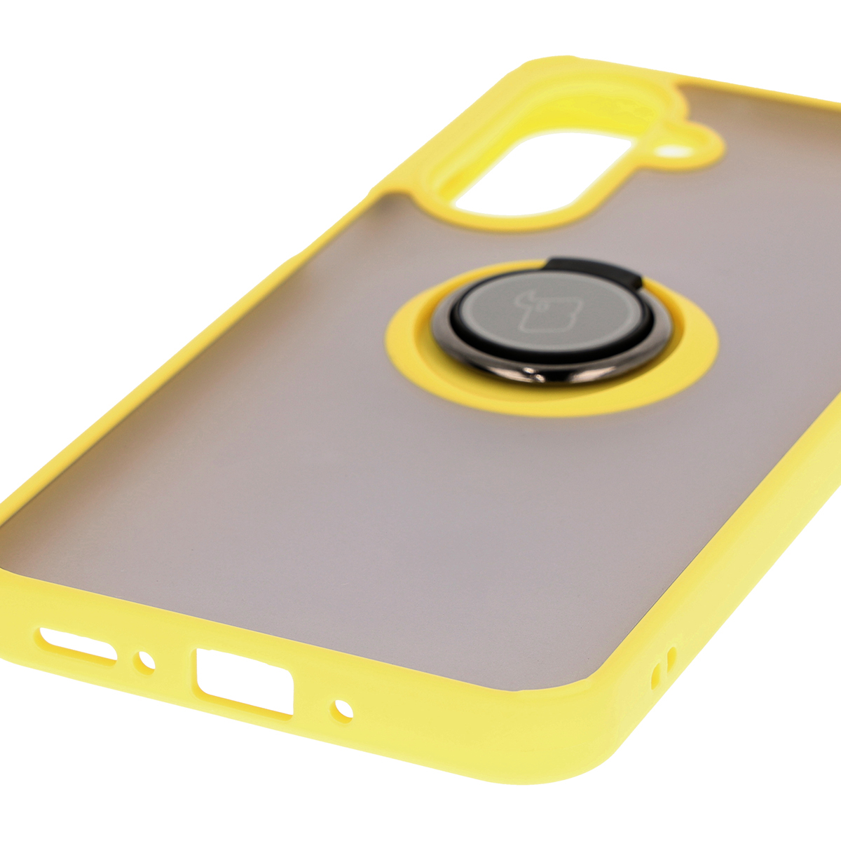 Decupaje precise, capace integrate și decupaj pentru cordon în husa Bizon Case Hybrid Ring