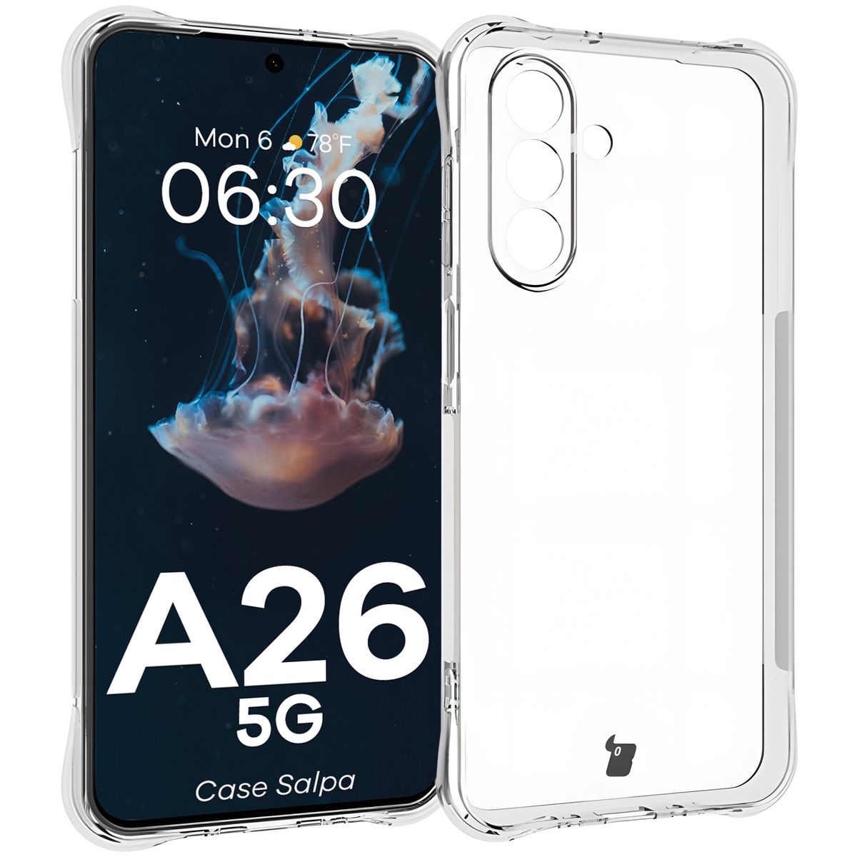 Przezroczyste etui Bizon Case Salpa do Samsung Galaxy A26 5G