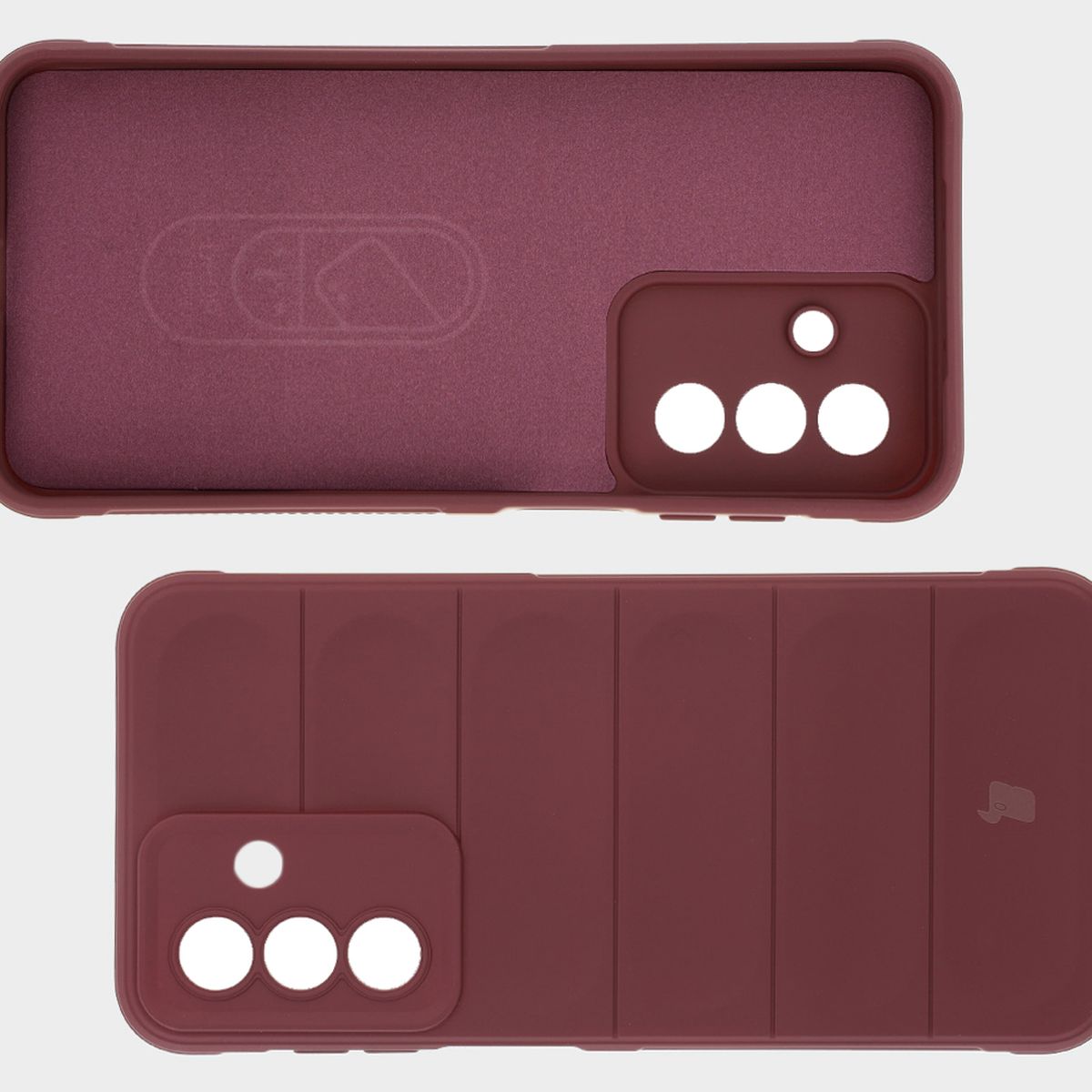 Microfiber lining, grooves on the back, and reinforced corners in Bison Case Tur