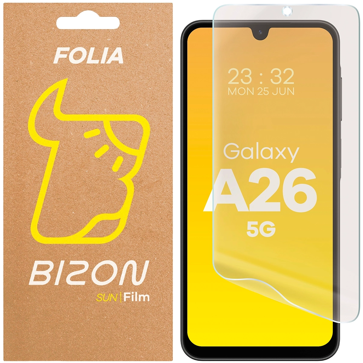 Folia matowa na ekran Bizon Glass Film Sun do Samsung Galaxy A26 5G, 1 sztuka