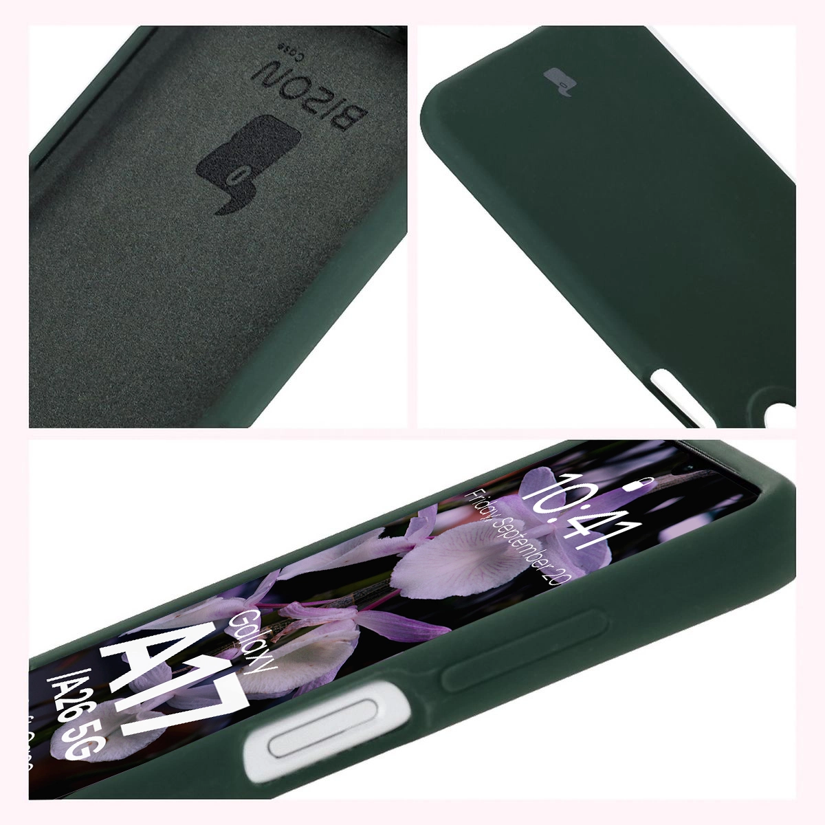 Bison Soft Case construction: integrated covers, raised edges, and microfiber lining