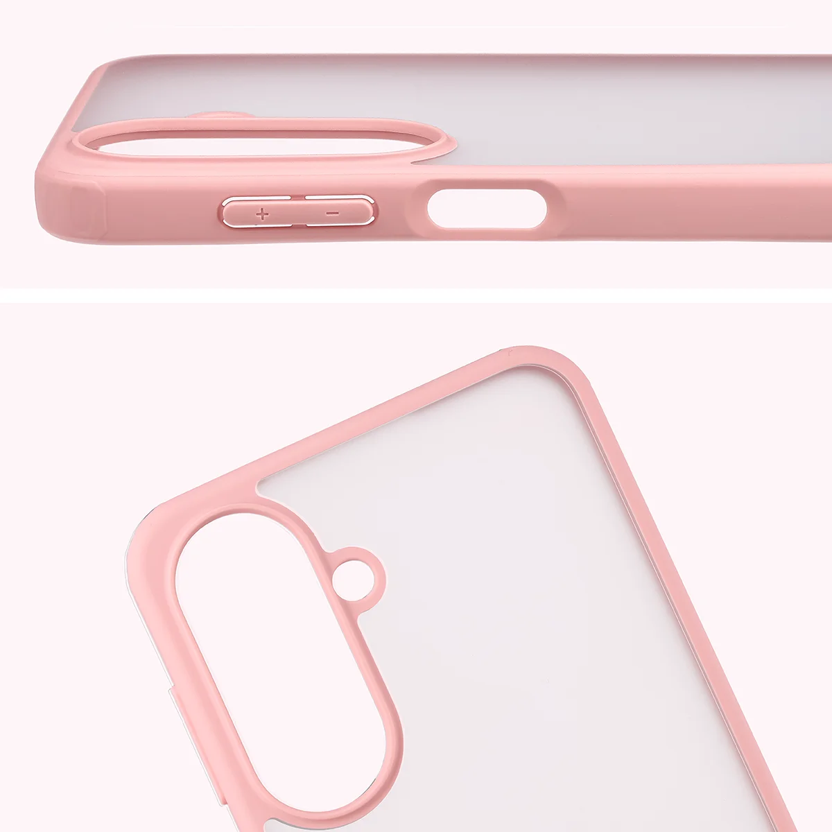 Full cutout and raised edges for the camera in the Bizon Case Angelo for Samsung Galaxy A27 5G