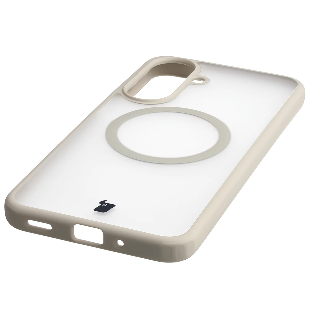 Integrated buttons, cutouts, and hybrid material in the Bizon Case MatteO for Samsung Galaxy A27 5G