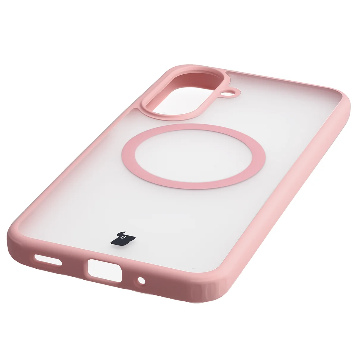 Butoane integrate, decupaje și material hibrid în husa Bizon Case MatteO pentru Samsung Galaxy A27 5G