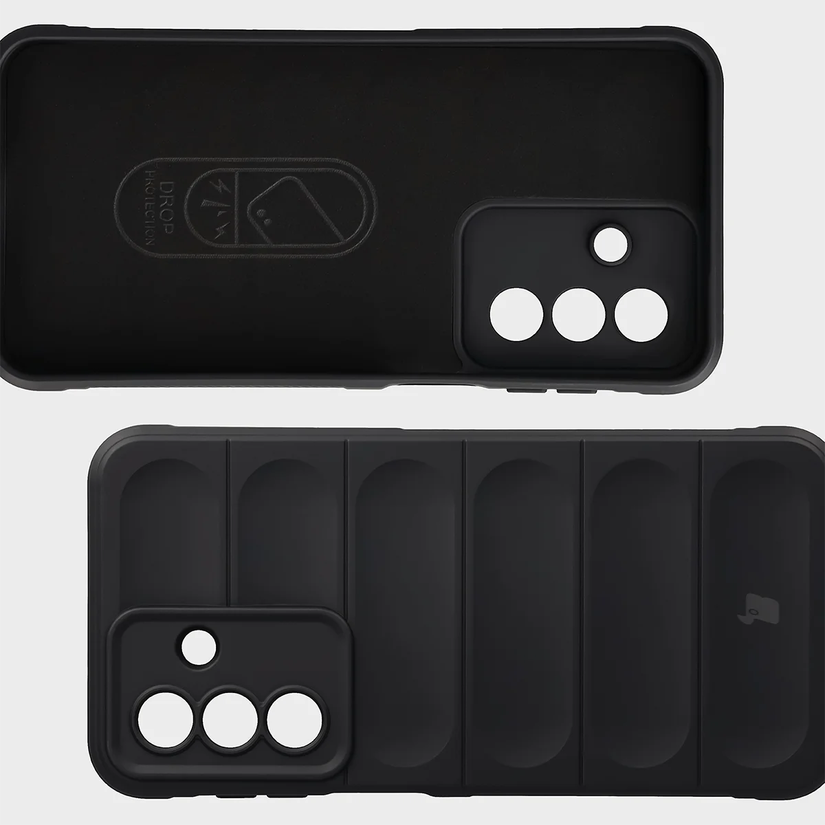 Microfiber lining, grooves on the back, and reinforced corners in the Bison Case Tur for Samsung Galaxy A27 5G