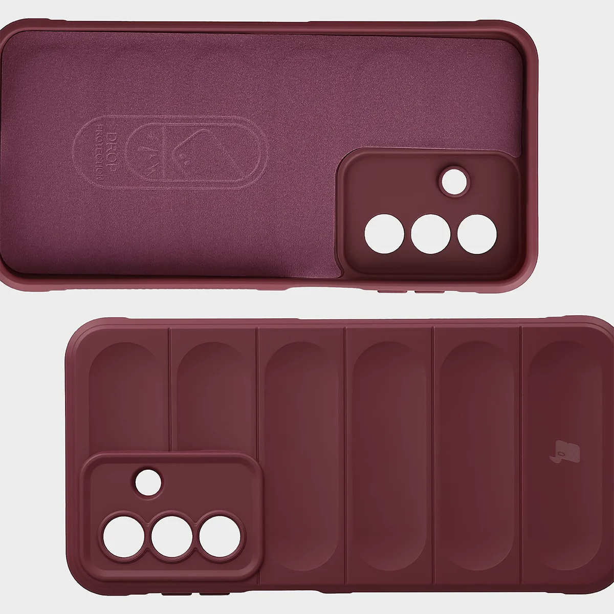 Microfiber lining, grooves on the back, and reinforced corners in the Bizon Case Tur for Samsung Galaxy A27 5G