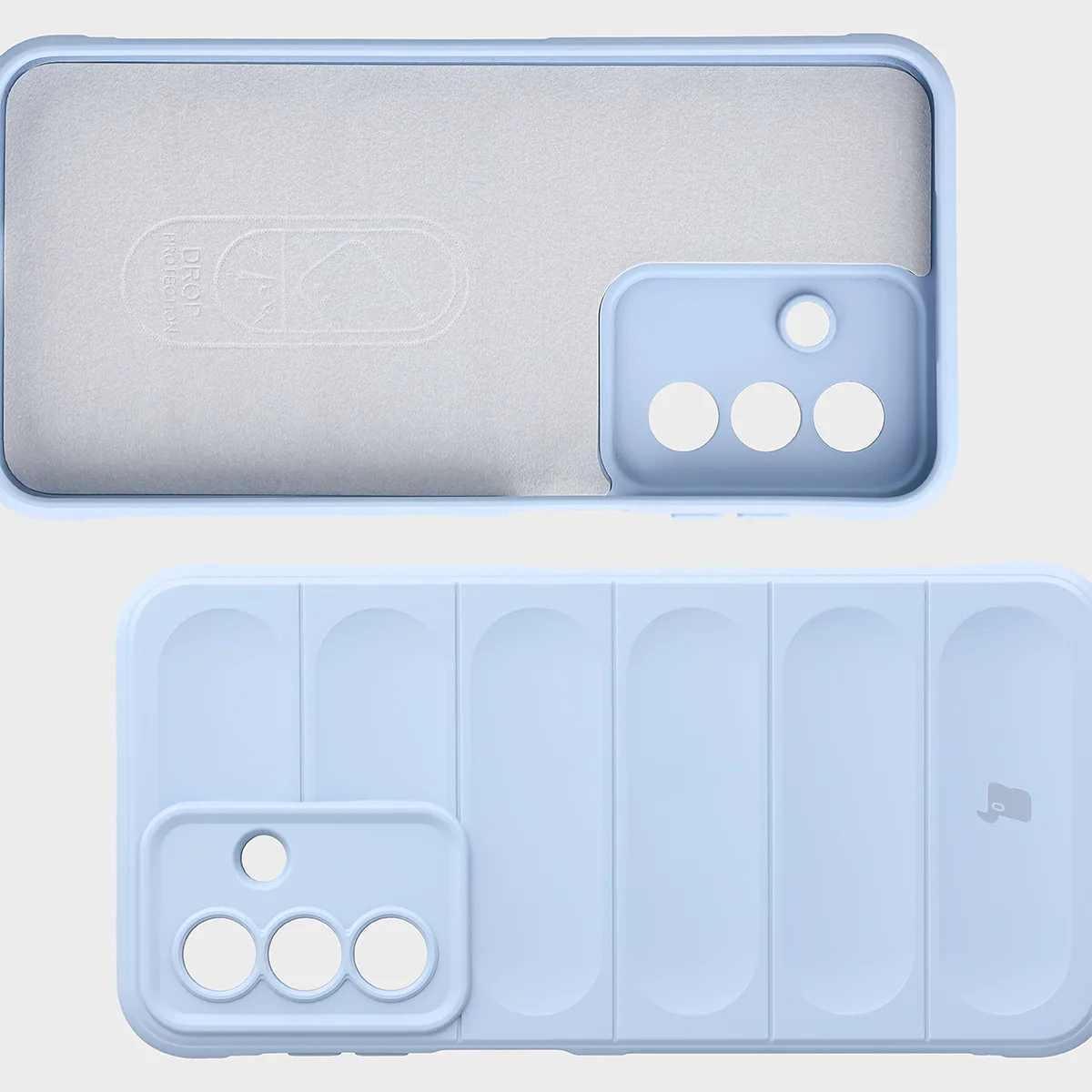 Microfiber lining, grooves on the back, and reinforced corners in the Bison Case Tur for Samsung Galaxy A27 5G