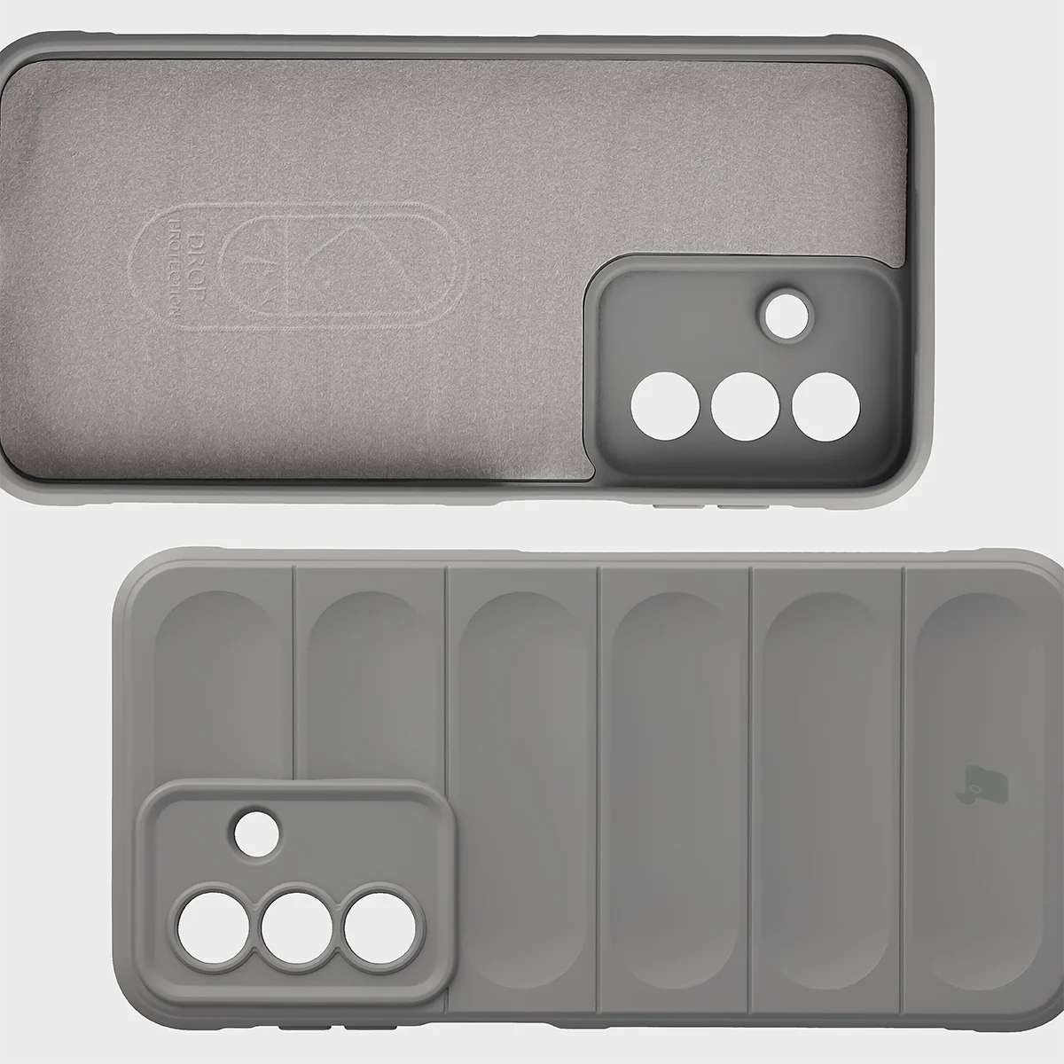 Microfiber lining, grooves on the back, and reinforced corners in the Bizon Case Tur for Samsung Galaxy A27 5G