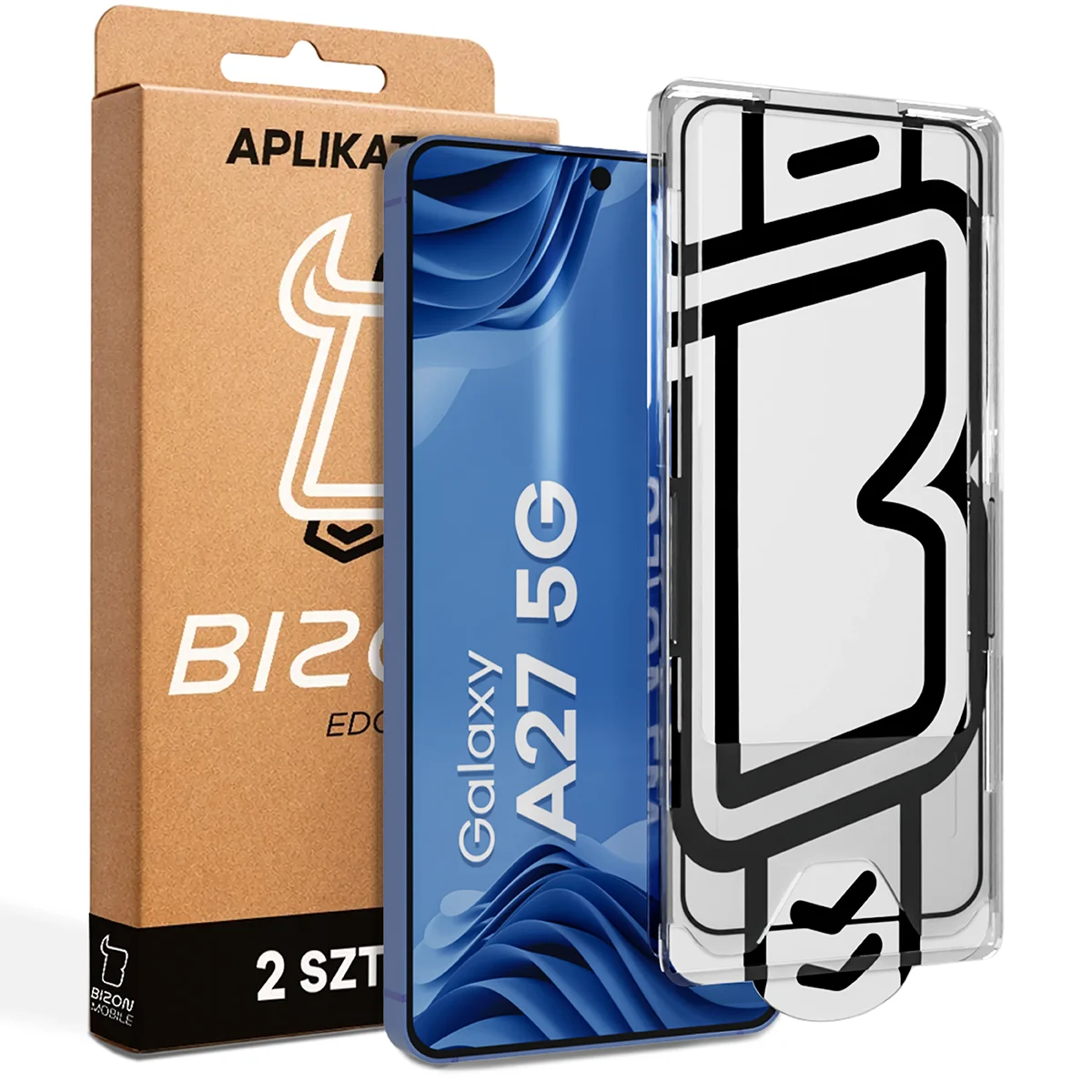 Bizon Glass Applicator Edge for Samsung Galaxy A27 5G