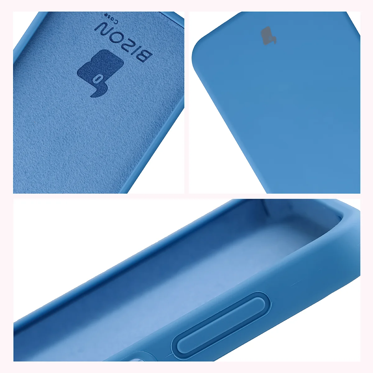 A Bizon Soft Case tok szerkezete: integrált védők, megemelt szélek és mikroszálas bélés a Samsung Galaxy A27 5G-hez