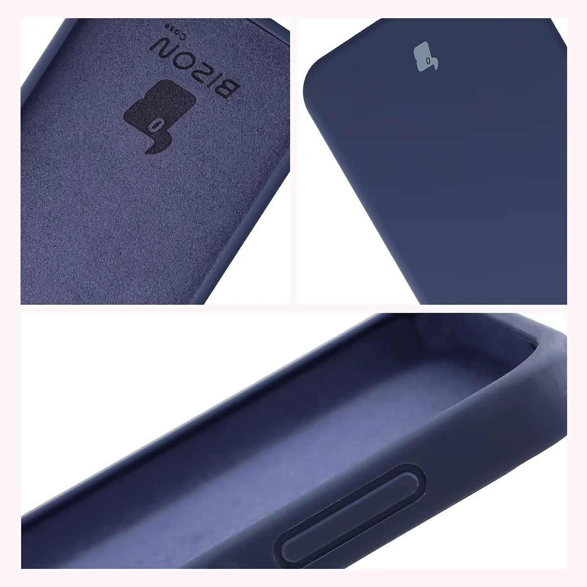 A Bizon Soft Case tok felépítése: beépített védők, megemelt szélek és mikroszálas párnázat a Samsung Galaxy A27 5G-hez