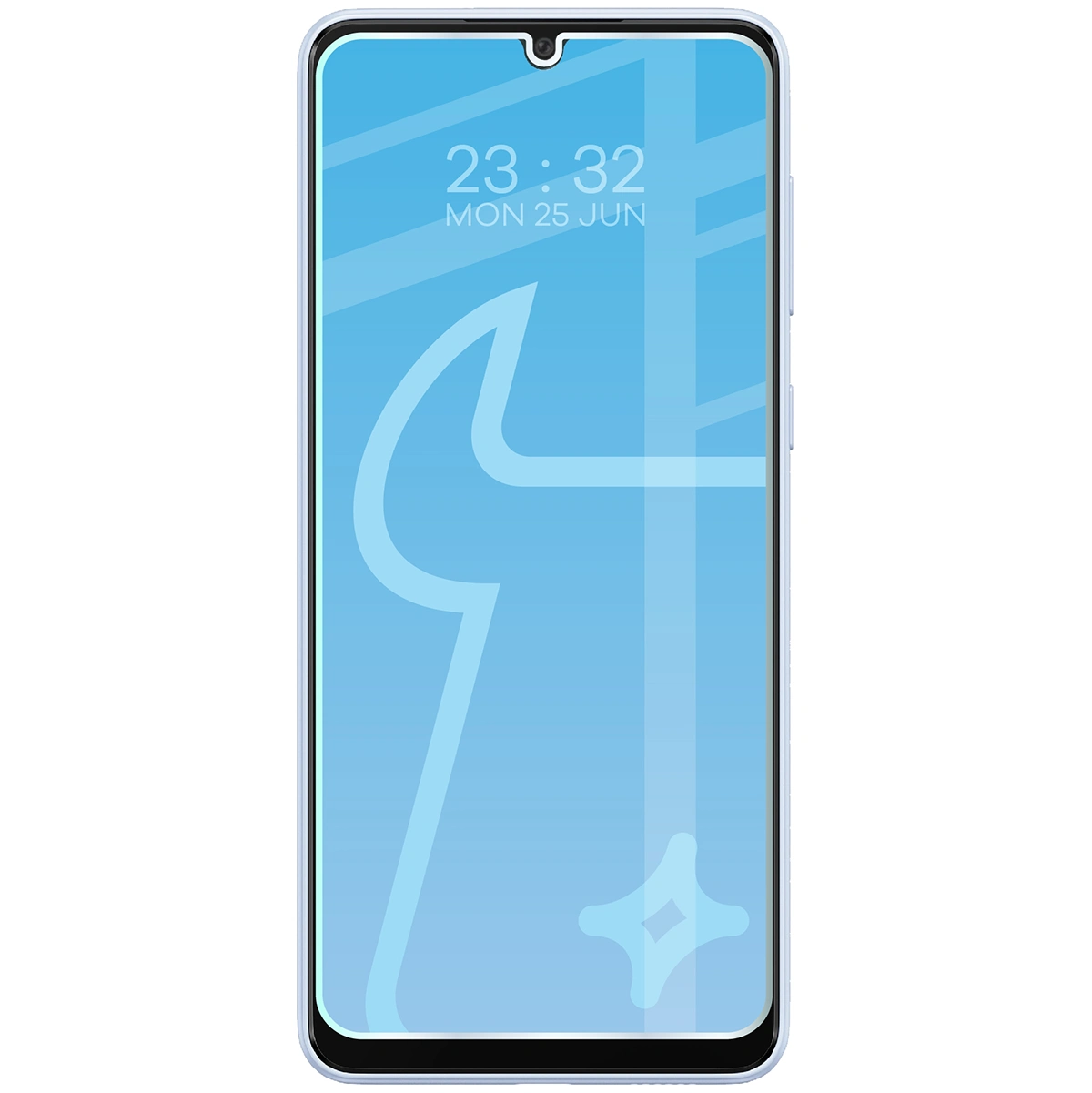 Telefon z nałożonym szkłem Bizon Glass Clear Duo do Samsung Galaxy A33 5G / Samsung Galaxy M35 5G