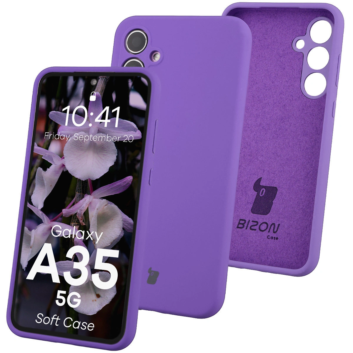 Silikon-Case Bizon Soft Case für Samsung Galaxy A35 5G