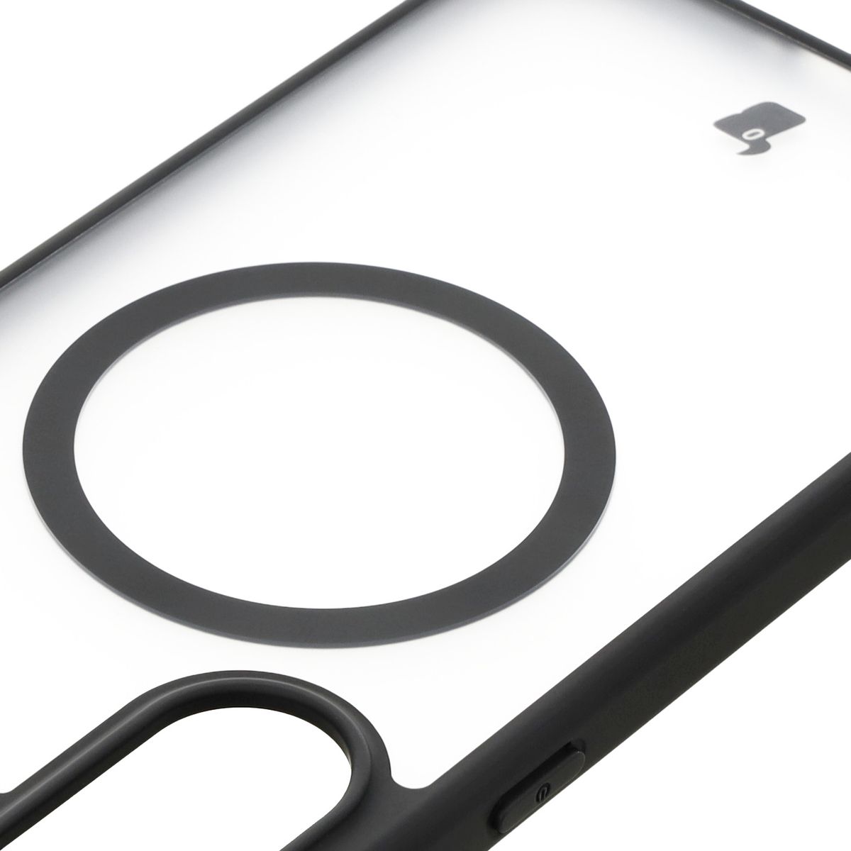 Inel magnetic în husa Bizon Case MatteO