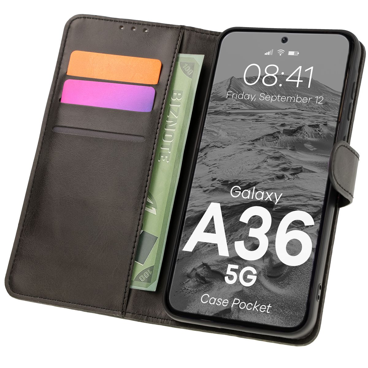 Bison Case Pocket flap case for Samsung Galaxy A36 5G