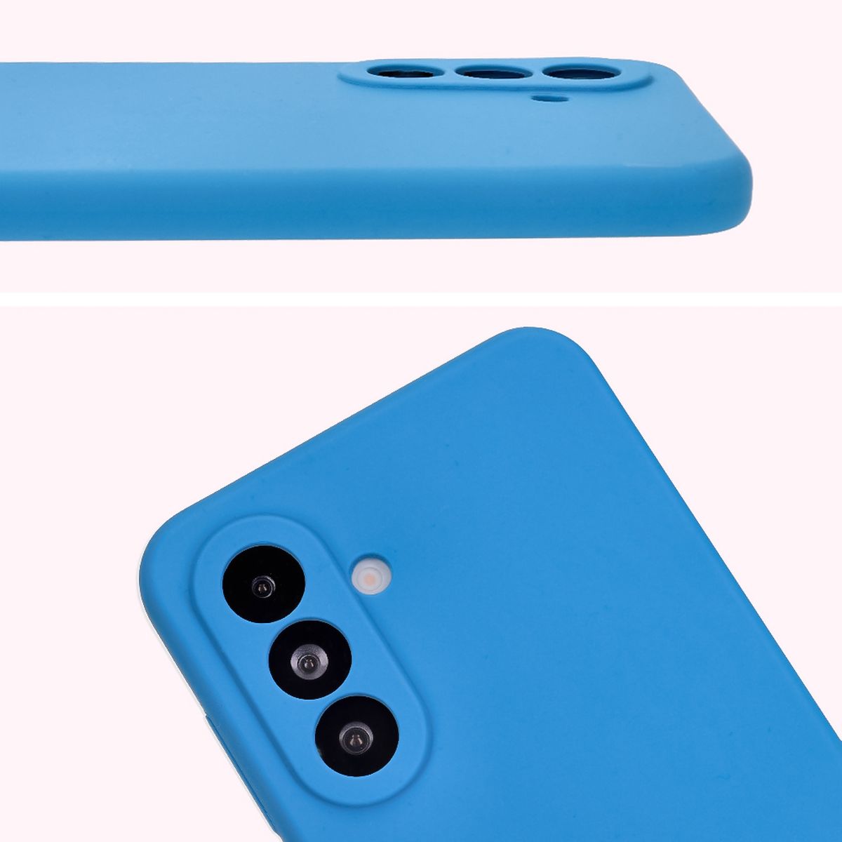 Close-up of lens cutouts in Bison Soft Case