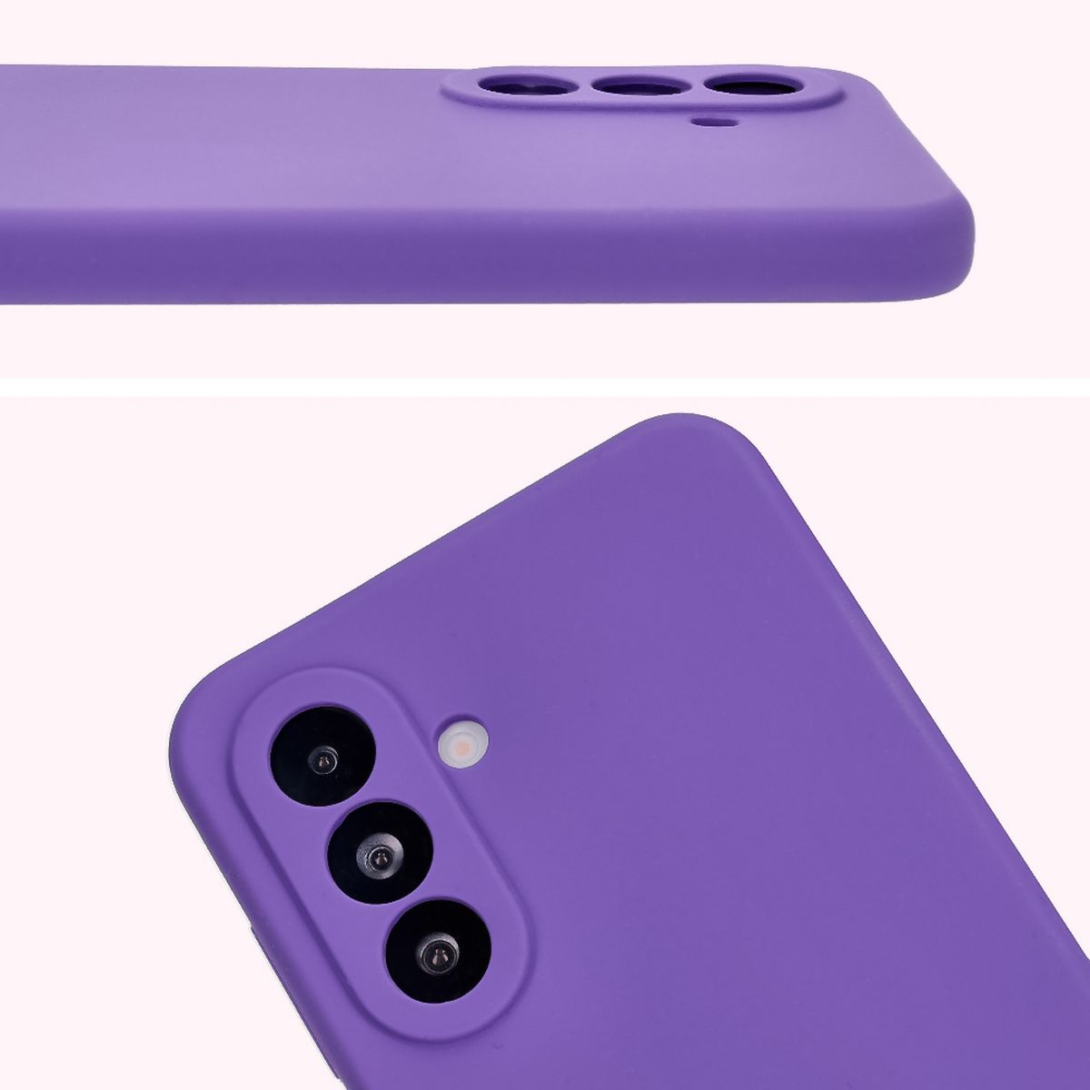 Close-up of lens cutouts in Bison Soft Case