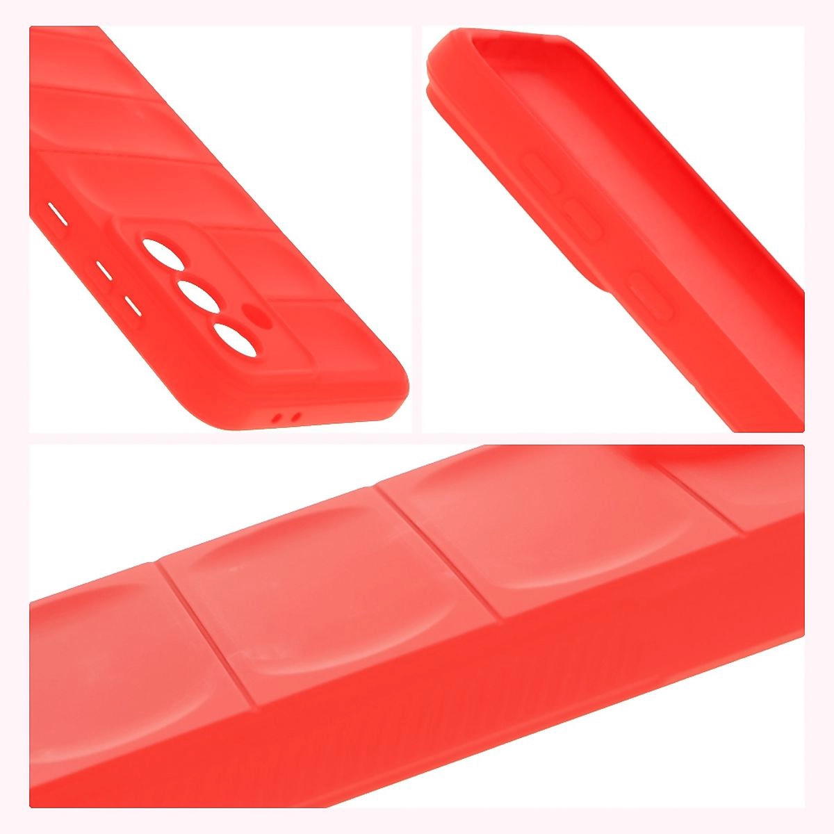 Raised edges and non-slip surface in the Bizon Case Tur for Samsung Galaxy A36 5G / Samsung Galaxy A56 5G