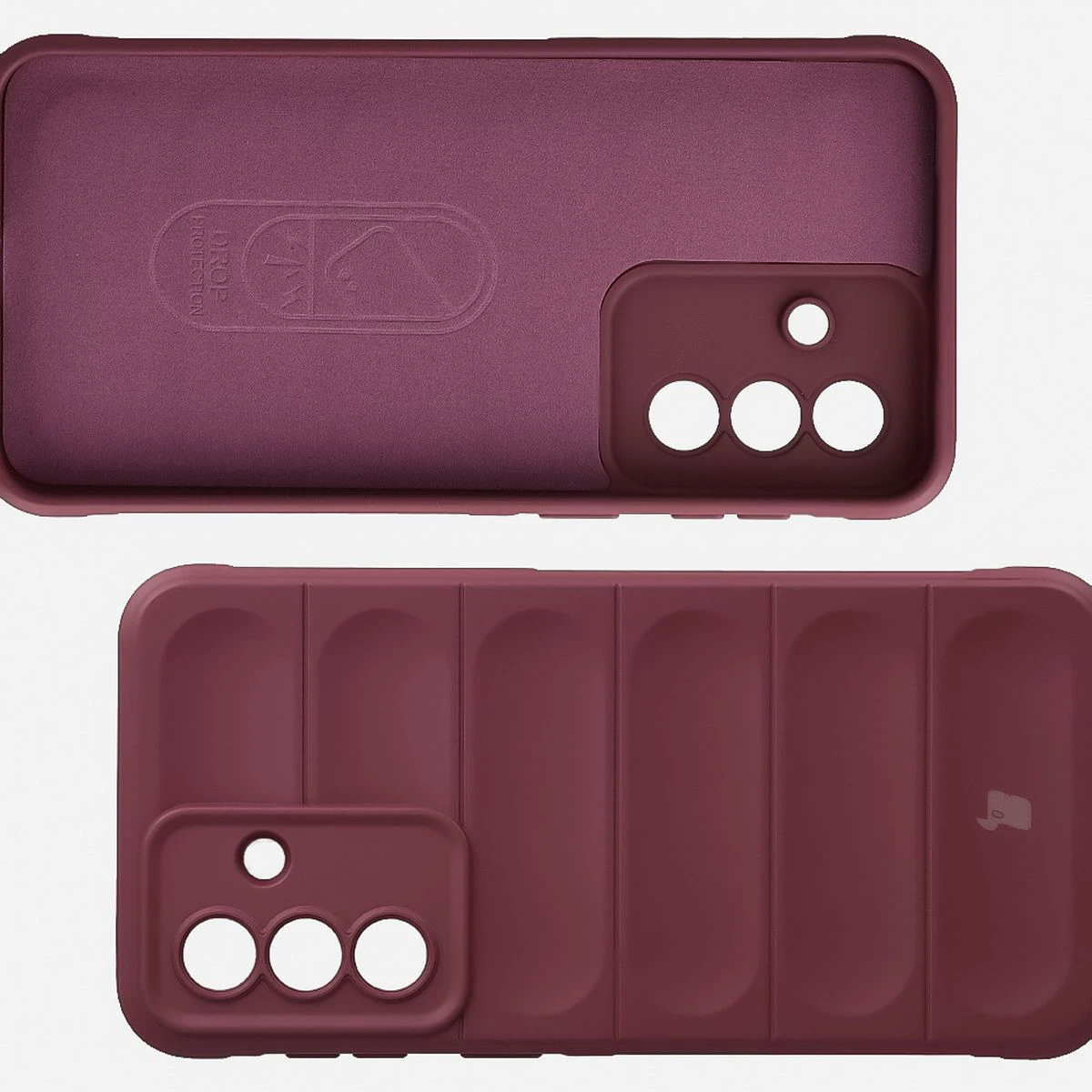 Căptușeală din microfibră, decupaje pe spate și colțuri întărite în etui Bizon Case Tur pentru Samsung Galaxy A37 5G