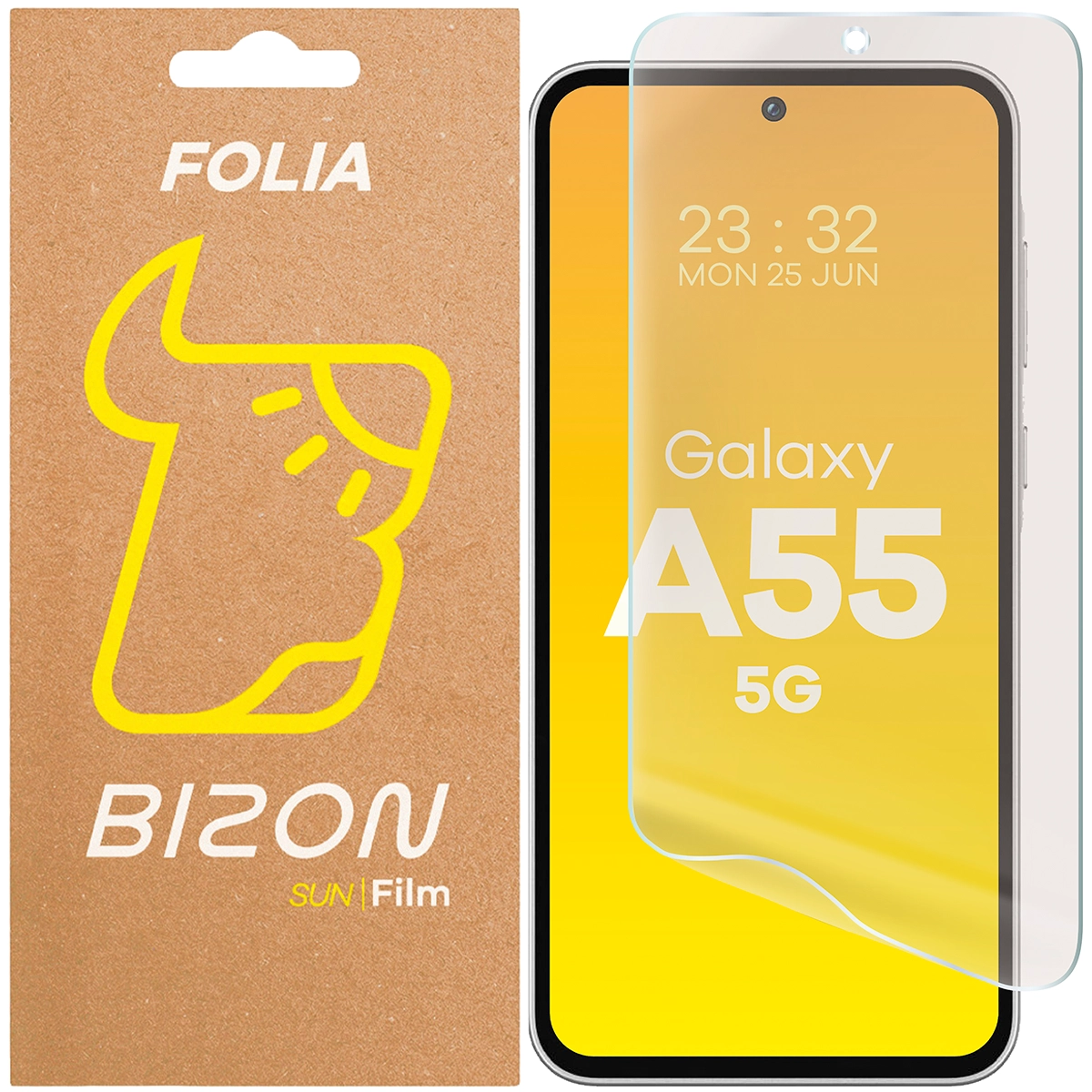 Folia matowa na ekran Bizon Glass Film Sun do Samsung Galaxy A55 5G, 1 sztuka
