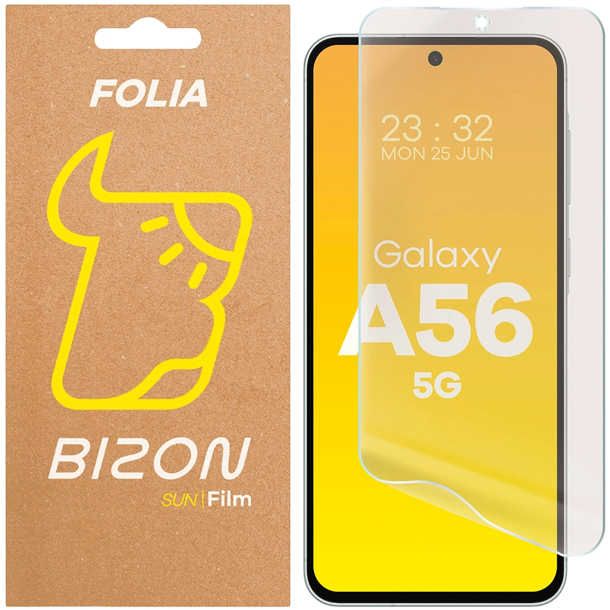 Folia matowa na ekran Bizon Glass Film Sun do Samsung Galaxy A56 5G, 1 sztuka