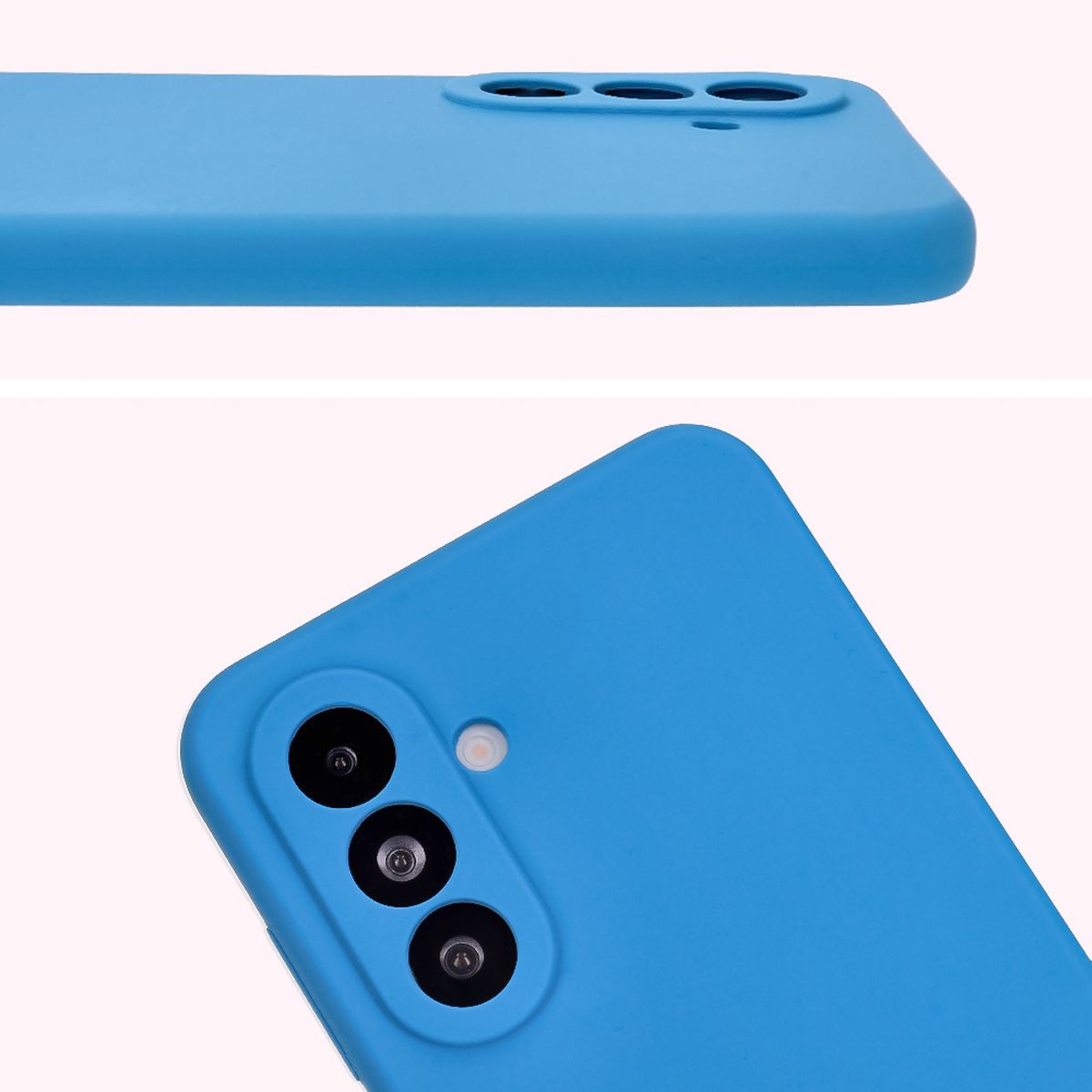 Close-up of lens cutouts in Bison Soft Case