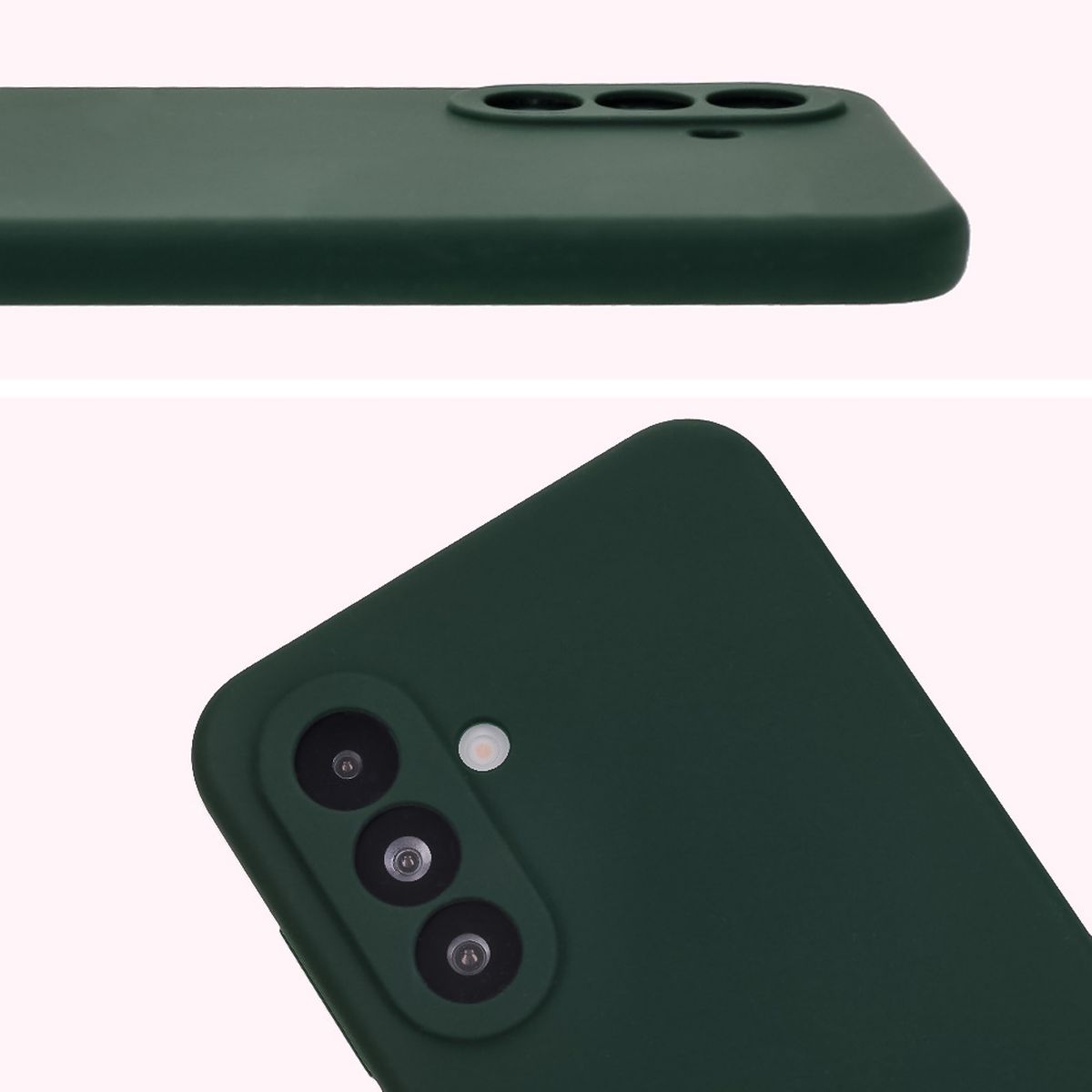 Close-up of lens cutouts in the Bison Soft Case