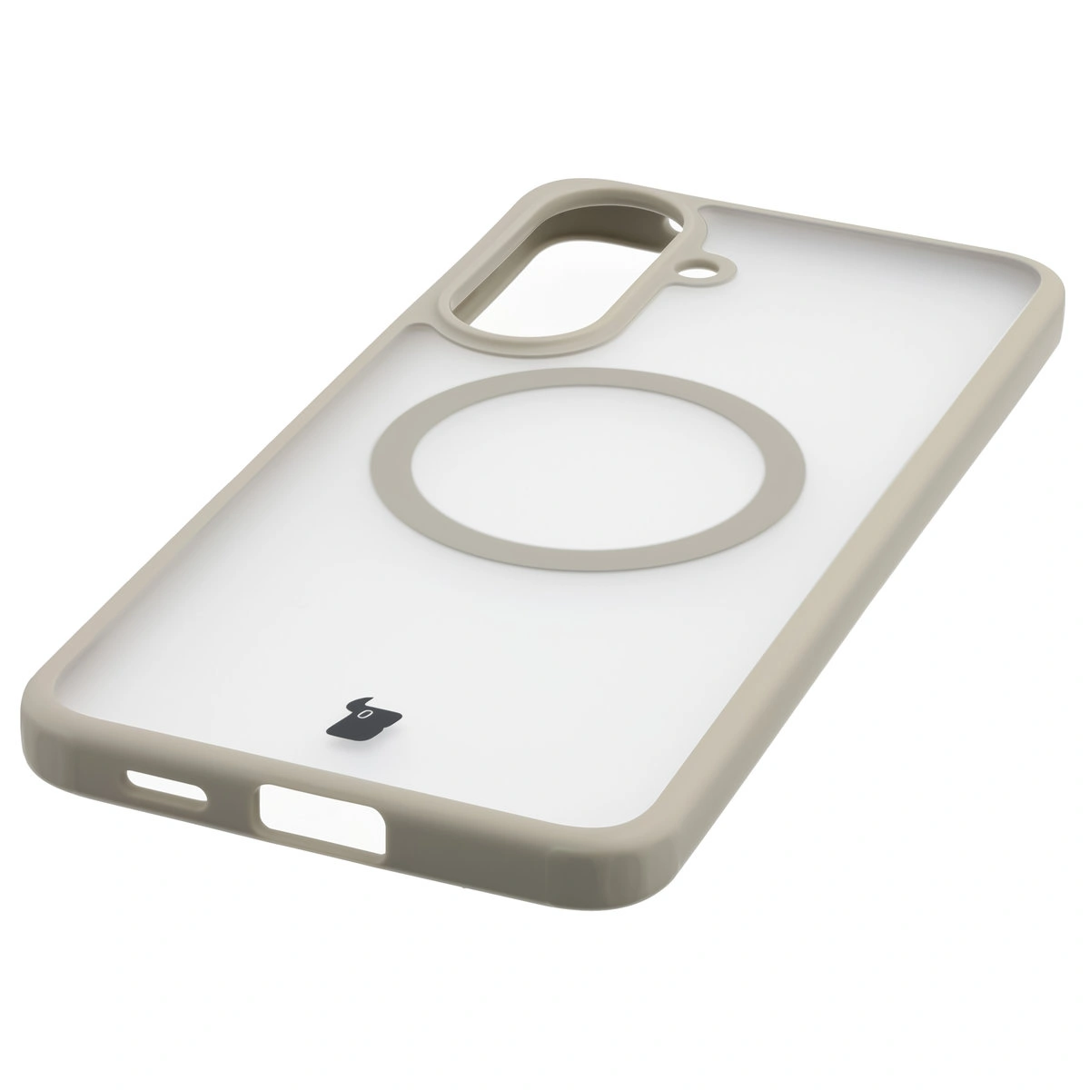 Butonuri integrate, decupaje și material hibrid în husa Bizon Case MatteO pentru Samsung Galaxy A57 5G